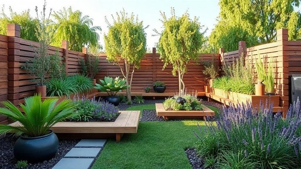 Wie man einen modernen Garten gestaltet